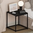 thumbnail image 1 of Furinno CAMNUS Metal Frame Nightstand Toolless Side/End Table Americano, 1 of 4