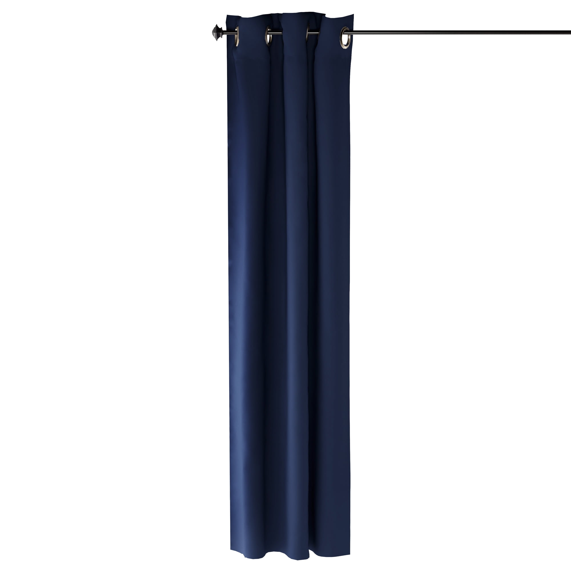 Furinno COLLINS Blackout Curtain 42x84 in. 1 Panel, for Living Room, Bedroom, Blue