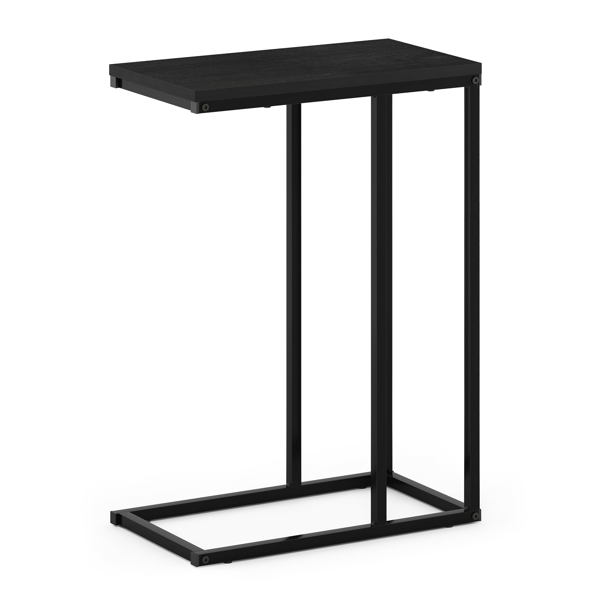 Americano Contemporary Particle Board & Metal Sofa Side Table