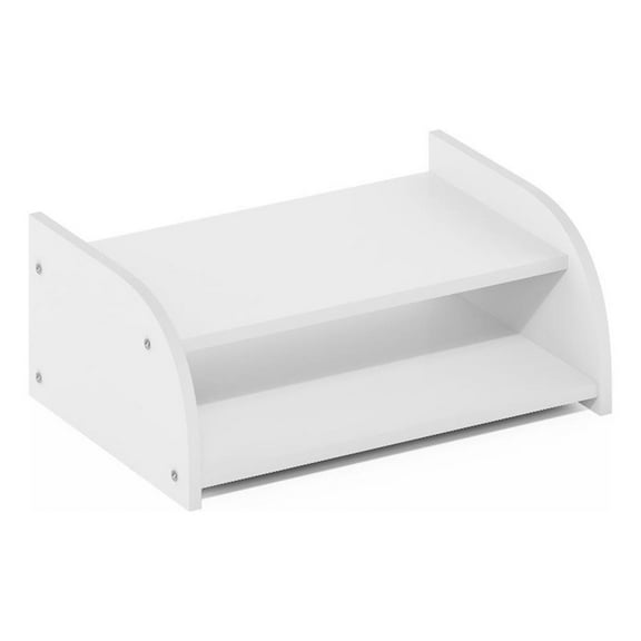 Furinno Classic 2-Tier Desk Top Organizer in White