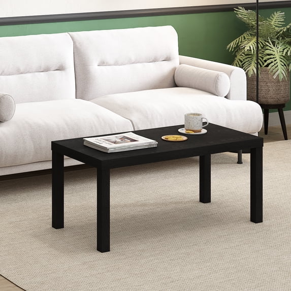 Furinno CLASSIC Simple Coffee Table for Living Room in Black