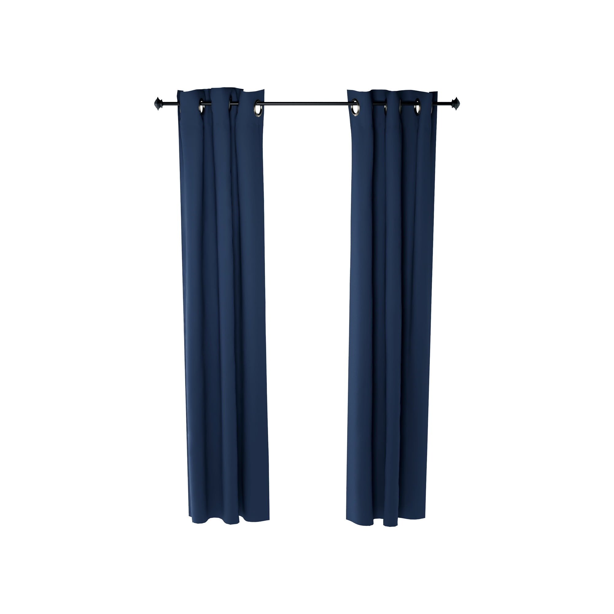 Furinno Collins Blackout Curtain 42X84 In. 2 Panels, Dark Blue