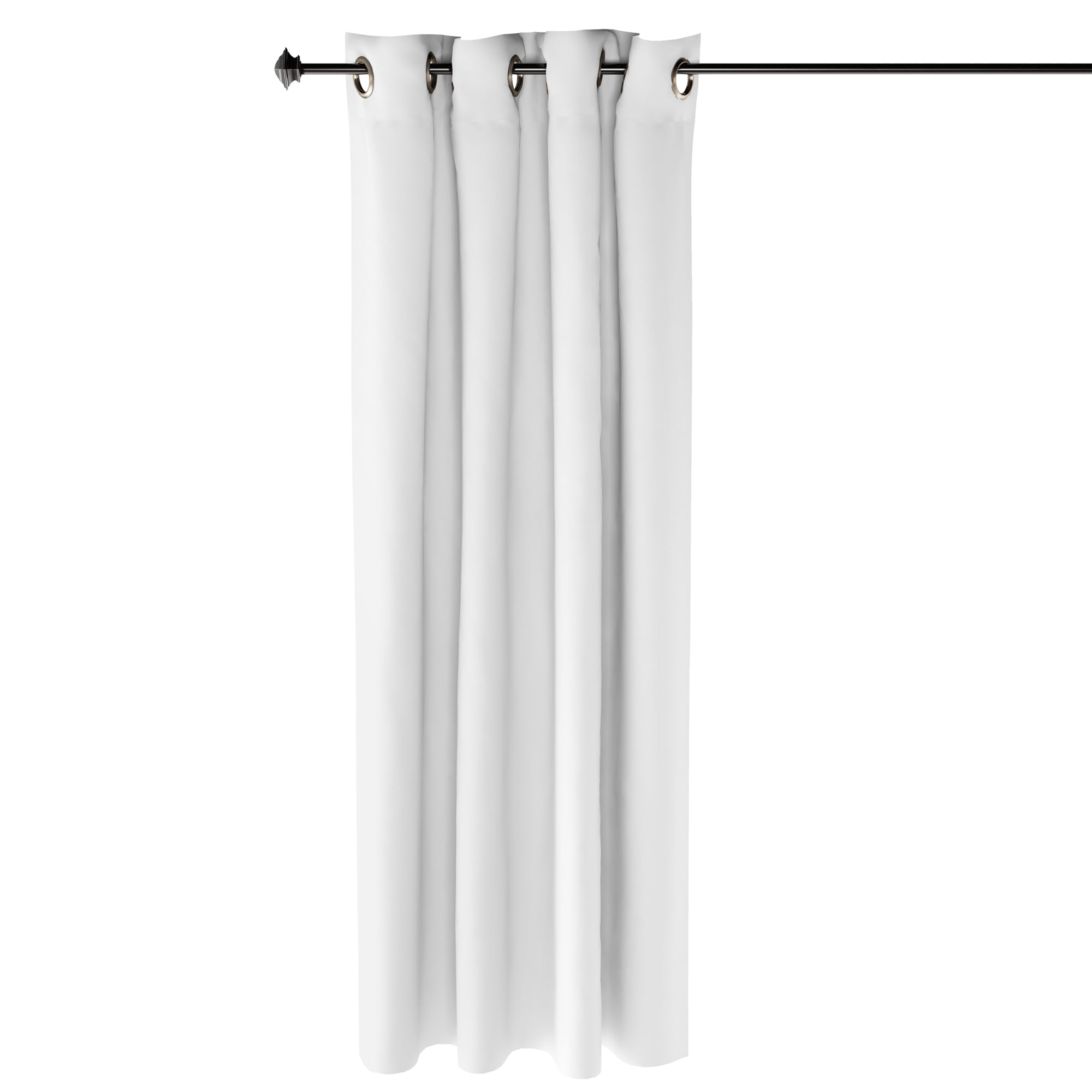 Furinno Collins Blackout Curtain 52X63 In. 2 Panels, White