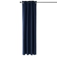 thumbnail image 1 of Furinno Collins Blackout Curtain 52X84 In. 2 Panels, Dark Blue, 1 of 2