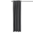 thumbnail image 1 of Furinno Collins Blackout Curtain 52X84 In. 2 Panels, Dark Grey, 1 of 2
