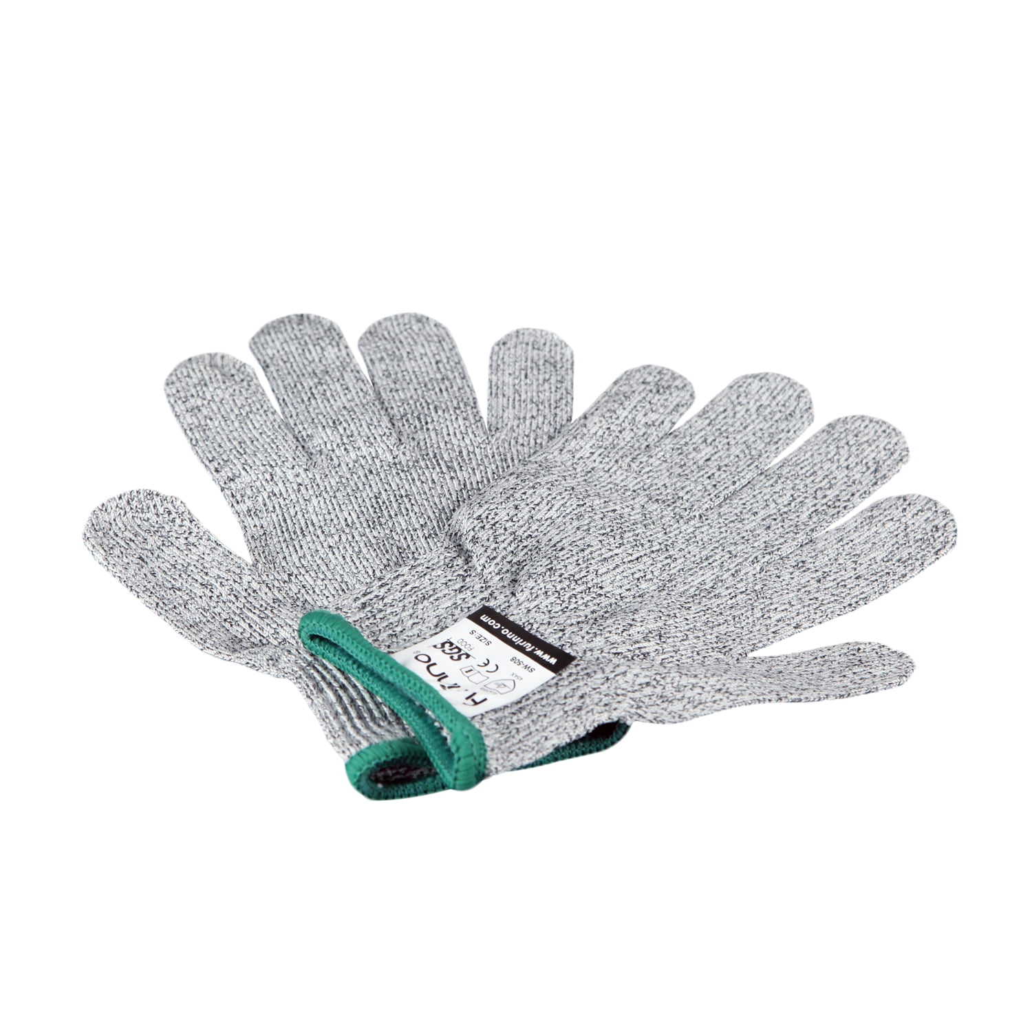 Furinno DaPur Cut Resistant High Performance Level 5 Protection Gloves, Food Grade, Small