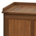 thumbnail image 1 of Furinno Dalam Outdoor Hardwood Storage Deck Box, Natural, 1 of 6