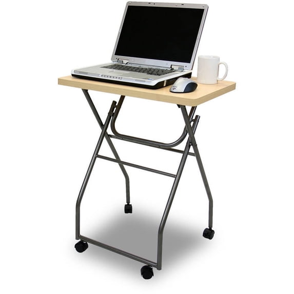 Furinno Easi Folding Multi-Purpose Personal Laptop TV Tray Table, Set of 2, Multiple Colors