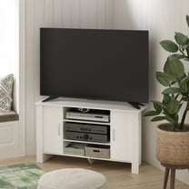 Furinno Econ TV Stand Entertainment Center in White