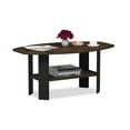 thumbnail image 1 of Furinno Engineered Wood Simple Design Coffee Table in Columbia Walnut/Black, 1 of 6