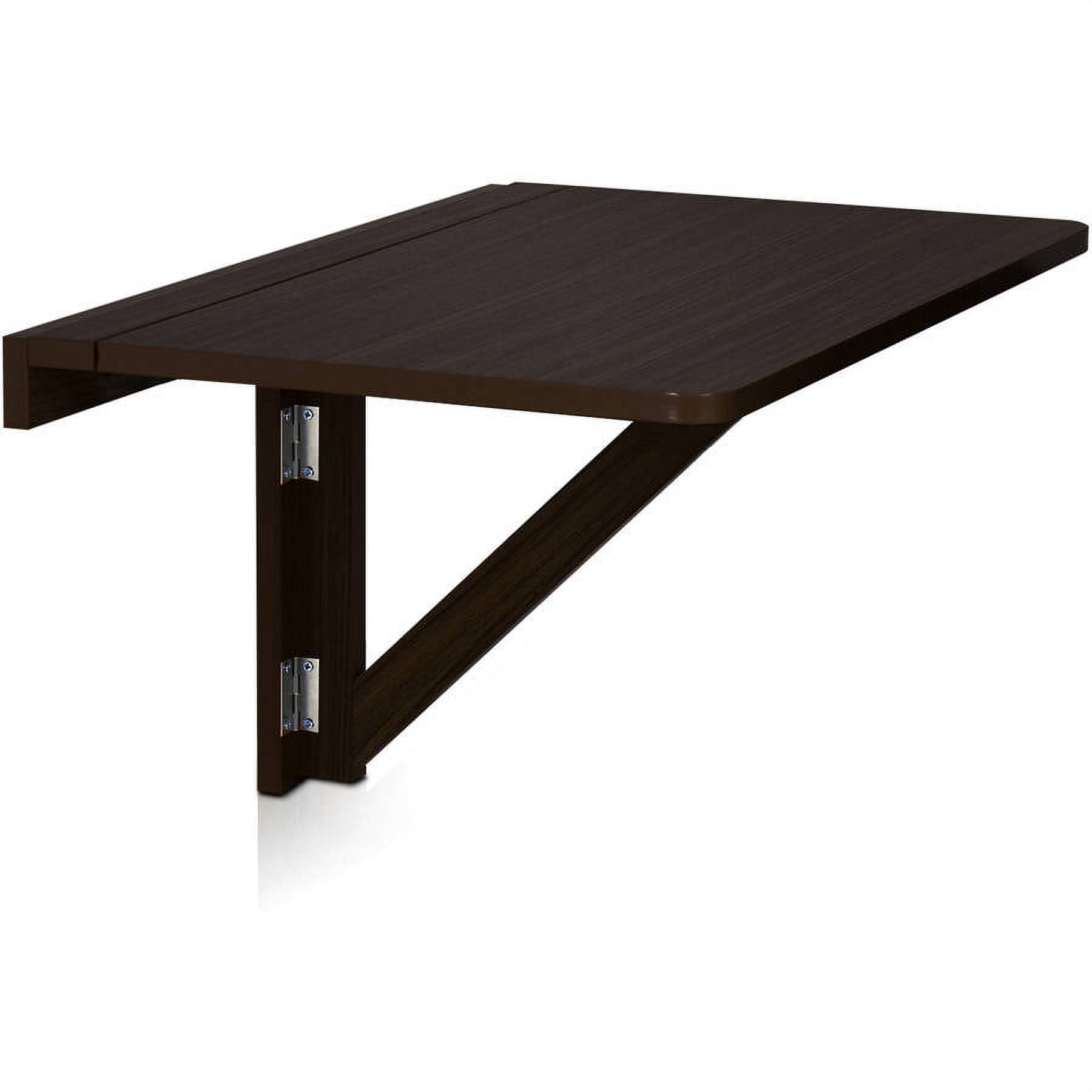 Furinno FNAJ-11019EX Wall-Mounted Drop-Leaf Folding Table - Walmart.com