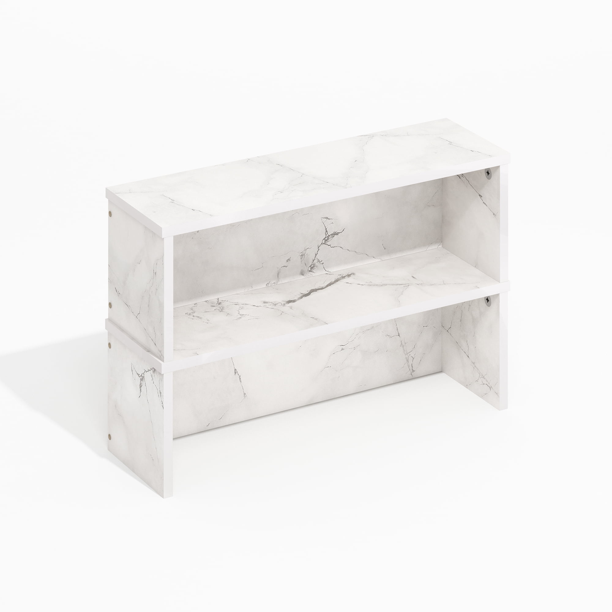 Porta Spezie Organizzatore Legno Per Armadio Cucina 2 Pezzi - Impilabile Per Spezie E Accessori Organizer Spezie Armadio