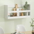 thumbnail image 1 of Furinno Hermite Multipurpose Wall Mounting Storage Shelf, White, 1 of 6