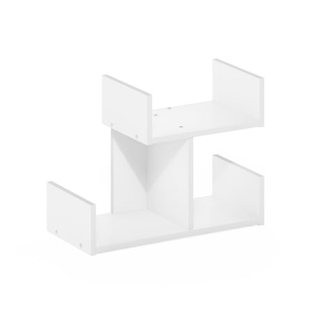 Furinno Hermite Wooden Desktop Bookshelf Storage Organizer for Home and Office Supplies