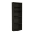 thumbnail image 1 of Furinno JAYA Simply Home 5-Shelf Bookcase, Adjustable Shelves, Espresso, 1 of 7