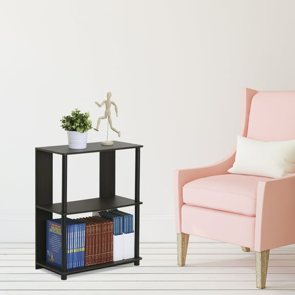 Furinno JAYA Simple Design Bookcase, Walnut