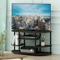 thumbnail image 1 of Furinno JAYA Simple Design No Tool TV Stand, Black, 1 of 6