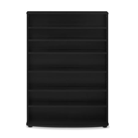 Furinno JAYA Space Saving Multimedia Storage Tower, Espresso