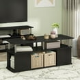 thumbnail image 1 of Furinno JAYA Utility Design Coffee Table, Americano, Stainless Steel Tubes, 1 of 6