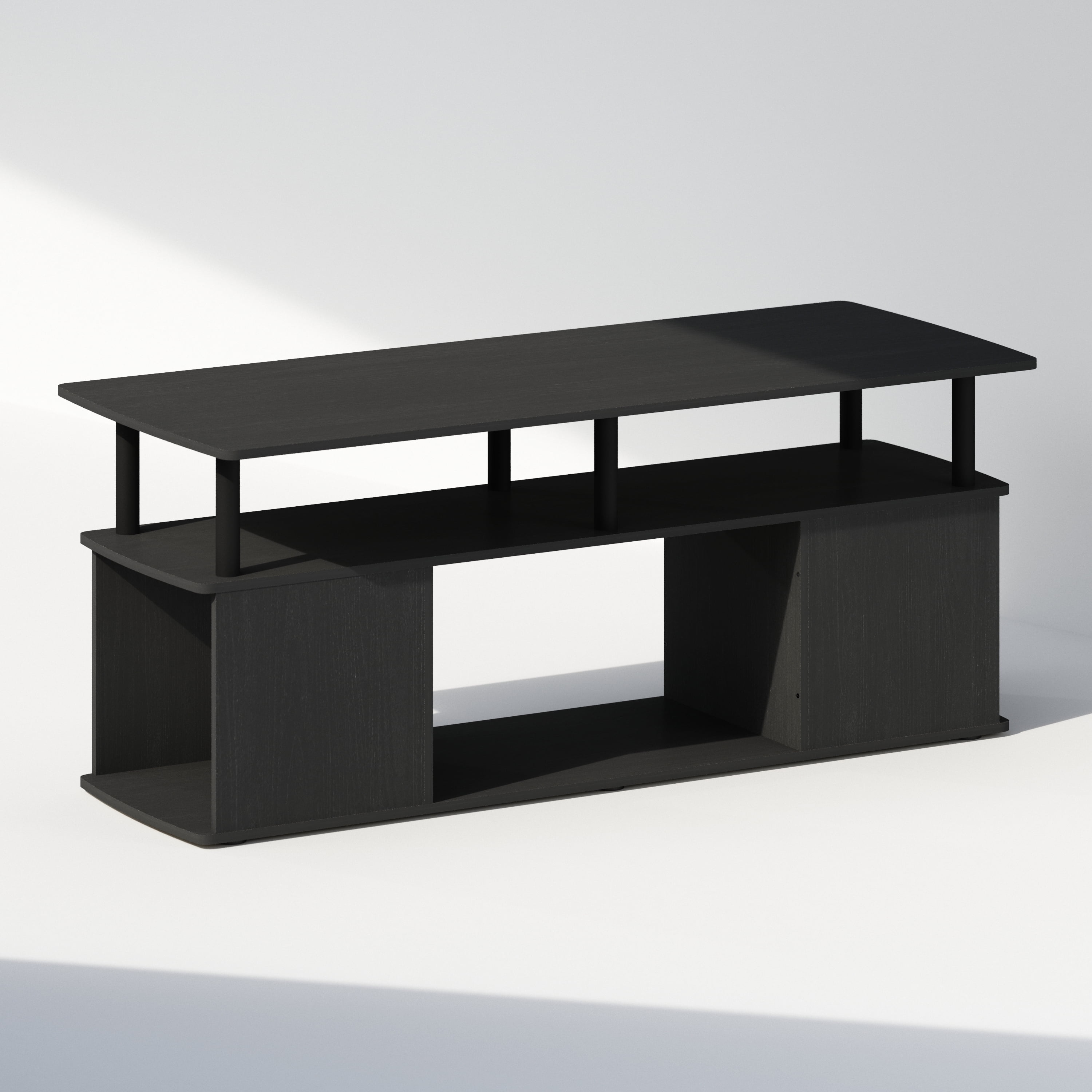 Furinno JAYA Utility Design Coffee Table, Black