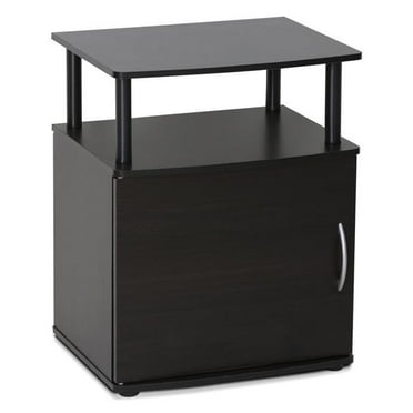 Furinno JAYA Utility Design End Table, Black