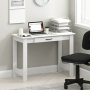 Furinno JAYA Writing Desk with Drawer White