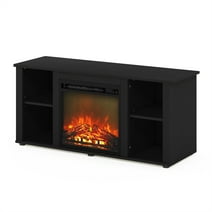 Furinno Jensen Fireplace TV Stand for TVs up to 55
