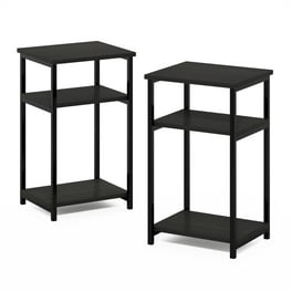 Baxton Studio Acrylic End Table with Magazine Rack Baxton Studio Acrylic End Table with Magazine Rack