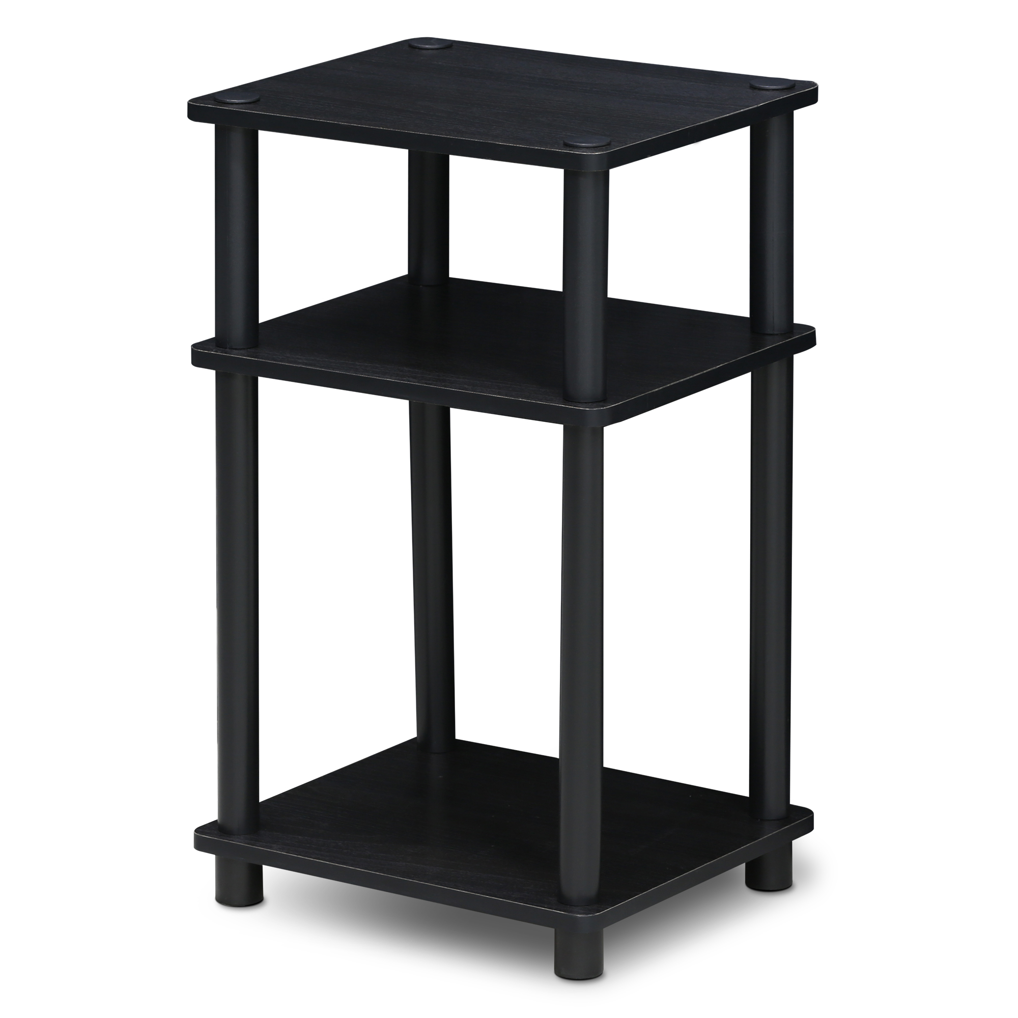 Furinno Turn-N-Tube Tavolino da Divano a 3 Livelli, Legno, Espresso