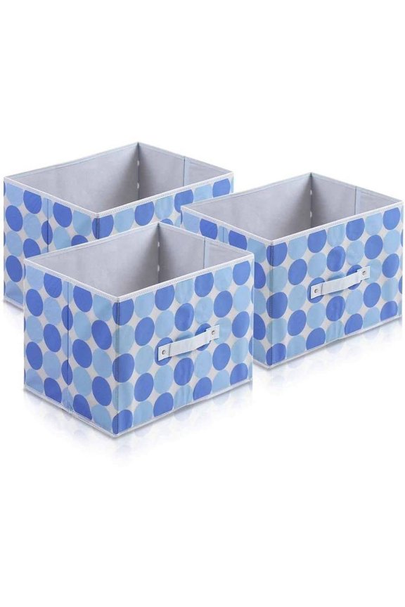 Laci Dot Design Non-Woven Fabric Soft Storage Organizer