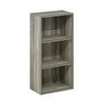 thumbnail image 1 of Furinno Luder 3-Tier Open Shelf Bookcase, French Oak, 1 of 5