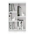 Furinno Luder 5 Cube Reversible Open Shelf, White