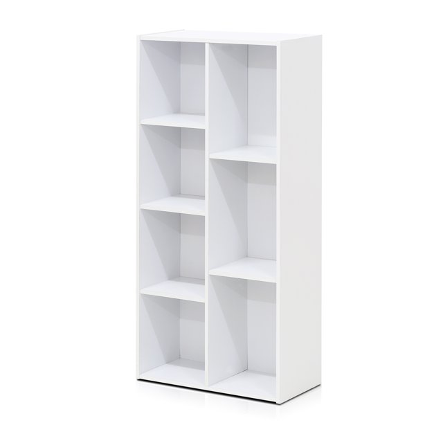 Furinno Luder Reversible Open Shelf BookcaseColorWhite