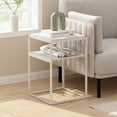 thumbnail image 1 of Furinno Moretti Modern Lifestyle Stackable Shelf, 2-Tier, Solid White/White, 1 of 7