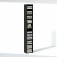 thumbnail image 1 of Furinno PASIR 10-Tier Closet Organizer AdJUSTable Open Shelf 12" Width Blackwood, 1 of 9
