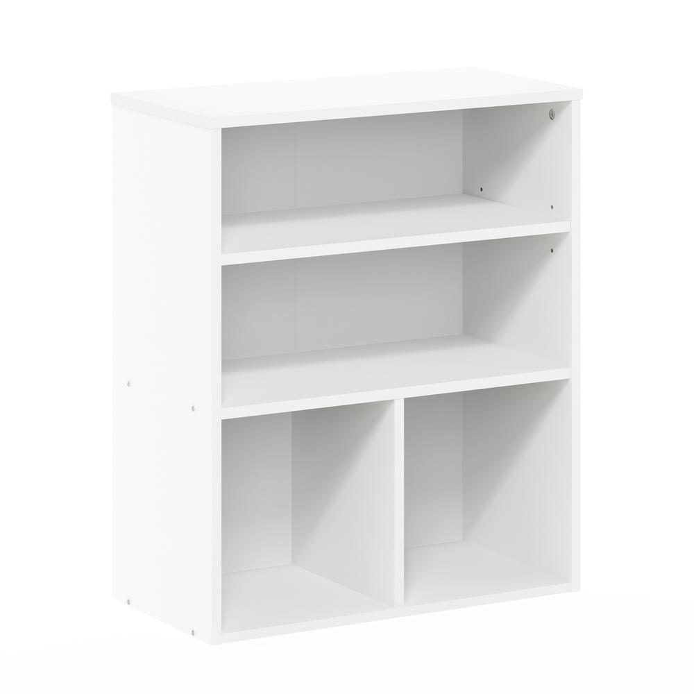 Étagère De Rangement Furinno Fulda 10 Niveaux - Largeur 6 Pouces, Hauteur 2m - En Bois Composite Noir, Facile à Assembler