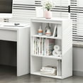 thumbnail image 1 of Furinno Pasir 3-Tier Open Bookshelf, White, 1 of 5