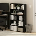 thumbnail image 1 of Furinno Pasir 5-Tier Open Shelf Bookcase, Bookshelf, 31.5 Inch Wide, Espresso, 1 of 5