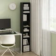 thumbnail image 1 of Furinno Pasir 8-Tier Open Shelf Bookcase, Blackwood, 1 of 6