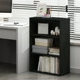 thumbnail image 1 of Furinno Pasir 3-Tier Open Bookshelf, Blackwood, 1 of 6