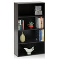 thumbnail image 1 of Furinno Pasir Contemporary Engineered Wood 4-Tier Open Shelf, Espresso, 1 of 6