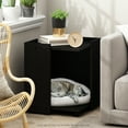 thumbnail image 1 of Furinno Peli Litter Box Enclosure, Americano, 1 of 6