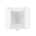 thumbnail image 1 of Furinno Peli Multipurpose End Table with Storage, Solid White, 1 of 2