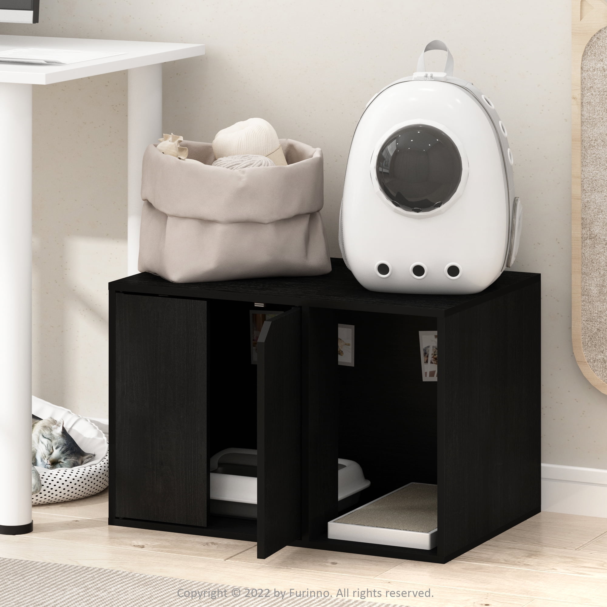 Grinnell top litter box