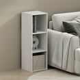 thumbnail image 1 of Furinno PELLI CUBIC Storage Cabinet in Bookcase in Bookshelf in 3-Cube in White, 1 of 6