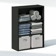 thumbnail image 1 of Furinno REED 3-Tier Closet Organizer Open Shelf Americano, 1 of 6
