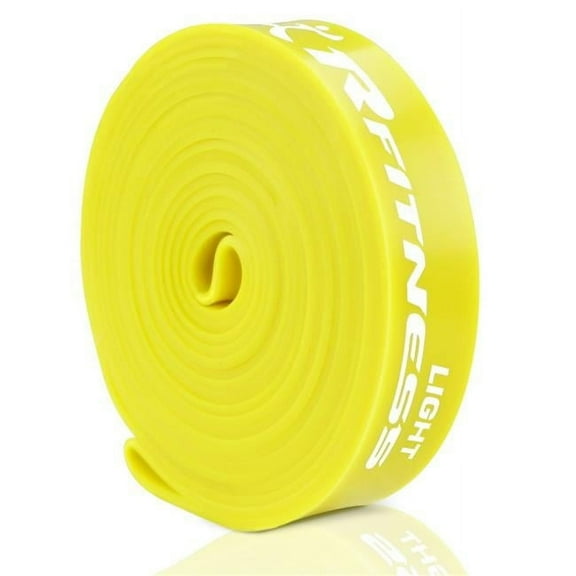 Furinno RFitness RF1506-YL Professional 41-Inch Long LOOP Stretch Latex Exercise Band, LIGHT (Yellow)