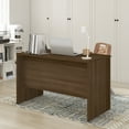 thumbnail image 1 of Furinno ROGER 47 Inch Computer Desk Modern Walnut, 1 of 5