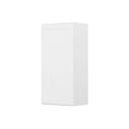 thumbnail image 1 of Furinno Shaker 1 Door 3 Shelves Wall Kitchen Cabinet, Ready to Assemble, 12 D x 21 W x 42 H, White, 1 of 8
