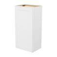 thumbnail image 1 of Furinno Shaker Wall Kitchen Cabinet 1-Door-2 Shelves, Ready to Assemble, 12 D x 18 W x 36 H, White, 1 of 10